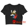 Japanese Asian Four Elements Crop Top Shirt