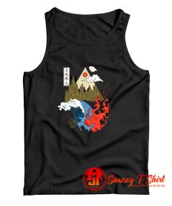 Japanese Asian Four Elements Tank Top