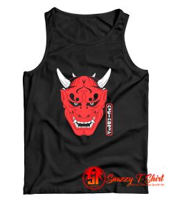 Japanese Demons Face Devil Harajuku Aesthetic Tank Top