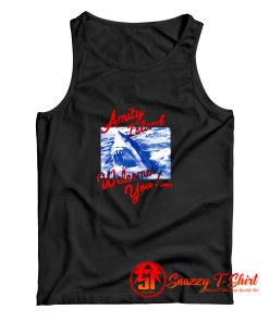 Jaws Welcome You Amity Island Tank Top