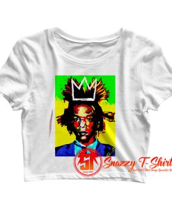 Jean Michel Basquiat Crop Top Shirt