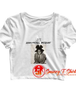 Jean Michel Basquiat Crown Crop Top Shirt
