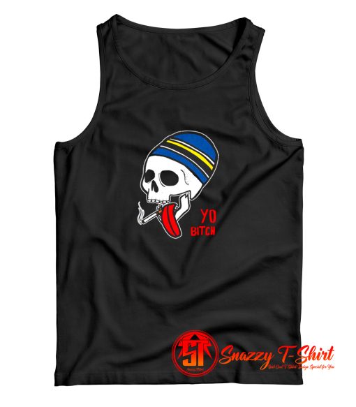 Jesse Pinkman Breaking Bad Smoking Skull Tank Top