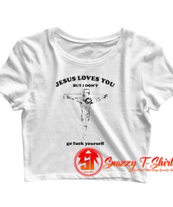 Jesus Love You Crop Top Shirt