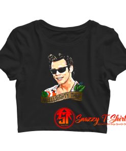 Jim Carrey Alrighty Then Crop Top Shirt