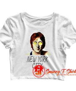 John Lennon New York City Crop Top Shirt