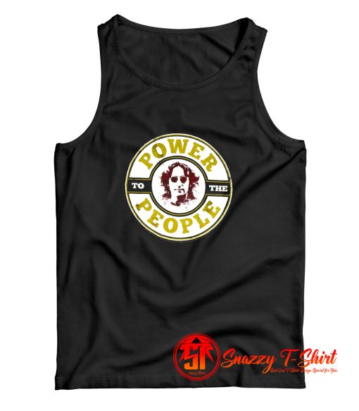 John Lennon Power To The People Tank Top