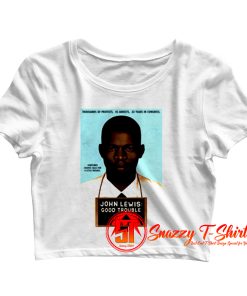 John Lewis Good Trouble Film Movie Poster Crop Top Shirt