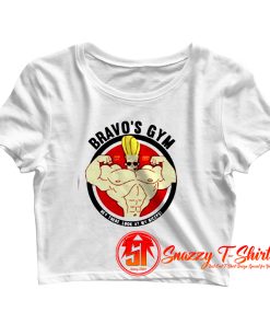 Johnny Bravos Gym Crop Top Shirt
