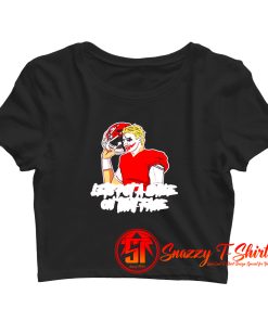 Joker Lets Put Smile On That Face Crop Top Shirt