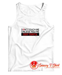 Judy Tenuta Funny Comedian Dont Touch Me Tank Top