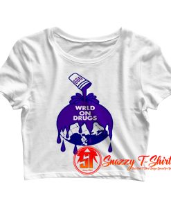 Juice Wrld 999 Wrld On Drugs Unisex Crop Top Shirt
