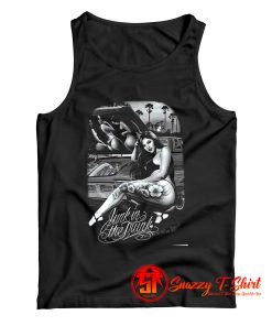 Junk In The Trunk Lowrider Chicano Art David Gonzales Tank Top