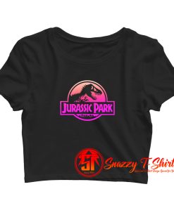 Jurassic Park Crop Top Shirt