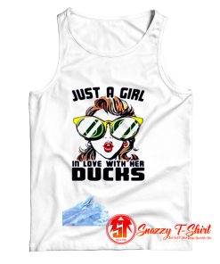 Just A Girl In Love With Her Oregon Ducks Tank Top