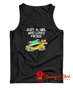Just A Girl Who Loves Frogs Tank Top