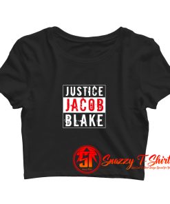 Justice Jacob Blake Graphic Crop Top Shirt