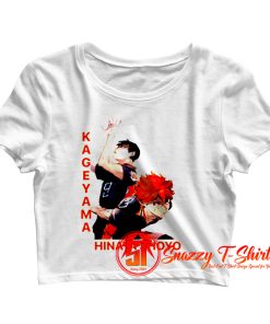 Kageyama Hinata cool Crop Top Shirt