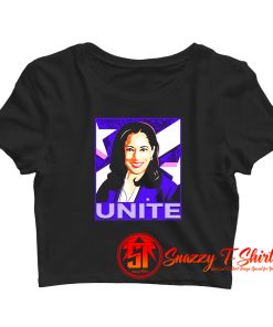 Kamala Harris Unite 2020 Crop Top Shirt
