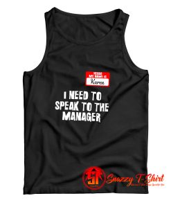 Karen Halloween Costume Tank Top