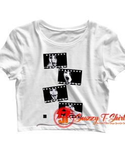 Kate Moss Megan Fox Balloon Crop Top Shirt