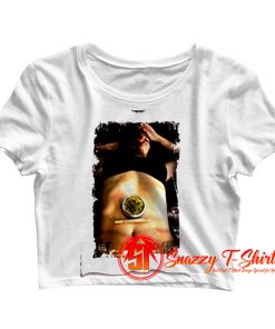 Kate Moss Megan Fox Crop Top Shirt