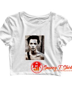 Kate Moss Photos Crop Top Shirt