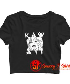 Kawaii Ahegao 2020 Crop Top Shirt