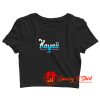 Kawaii Typography Crop Top Shirt