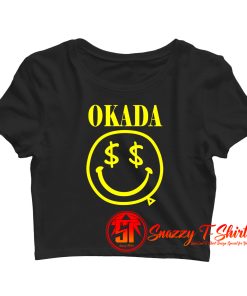 Kazuchika Okada Nirvana parody Crop Top Shirt
