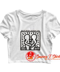 Keith Haring David Bowie Crop Top Shirt