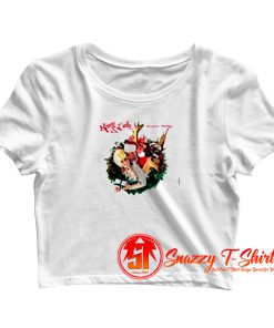 Kenny and Dolly Parton Once Upon a Christmas Crop Top Shirt