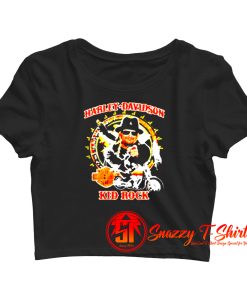 Kid Rock Harley Davidson Crop Top Shirt