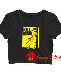 Kill Bison Crop Top Shirt
