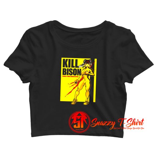 Kill Bison Crop Top Shirt