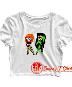 Kim And Shego Crop Top Shirt