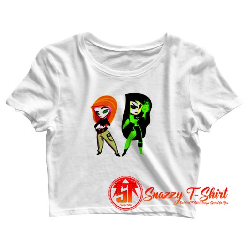 Kim And Shego Crop Top Shirt