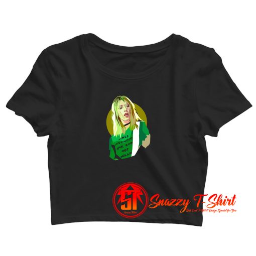 Kim Gordon New Style Crop Top Shirt