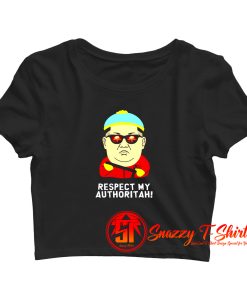 Kim Nuclear Missile Respect My Authoritah Crop Top Shirt