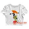 Kim Possible jump Crop Top Shirt