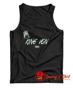 King Von Parental Advisory Explicit Content Tank Top
