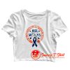 Kiss My A.S. Ankylosing Spondylitis Warrior Crop Top Shirt