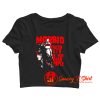 Kiss Of Death Morbid fresh air is for dead people Crop Top Shirt