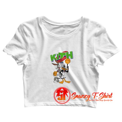Kith Space Jam 90s Style Crop Top Shirt