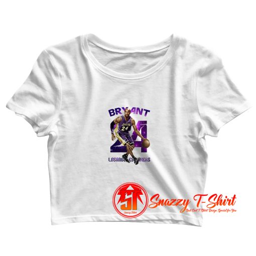 Kobe Bryant Jumper Los Angelese Crop Top Shirt