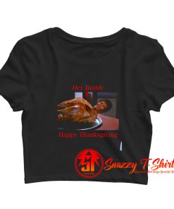 Kramer Turkey Seinfeld TV show Thanksgiving Crop Top Shirt