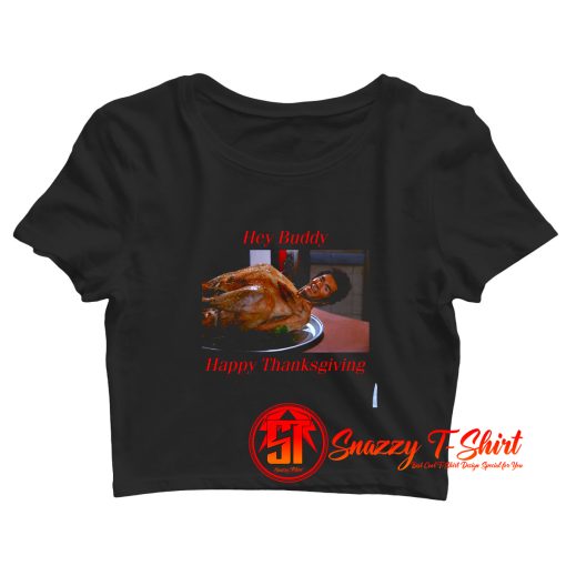 Kramer Turkey Seinfeld TV show Thanksgiving Crop Top Shirt