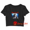 Krampus The Christmas Demon Vintage Crop Top Shirt