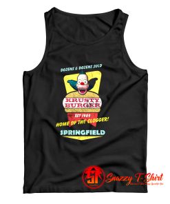 Krusty Burger distressed Tank Top