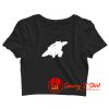 Kungfu Bear Crop Top Shirt